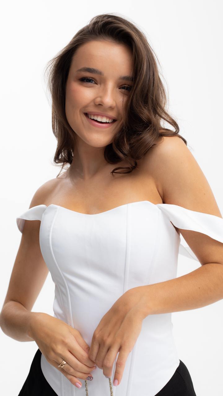 Handmade White Vintage Satin Corset - Plus Size Bridal Shaping Top